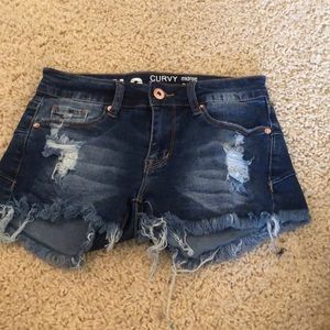 jean shorts